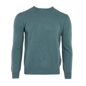 NEW PASHMERE men's the pashmere cashmere crewneck in sage green
